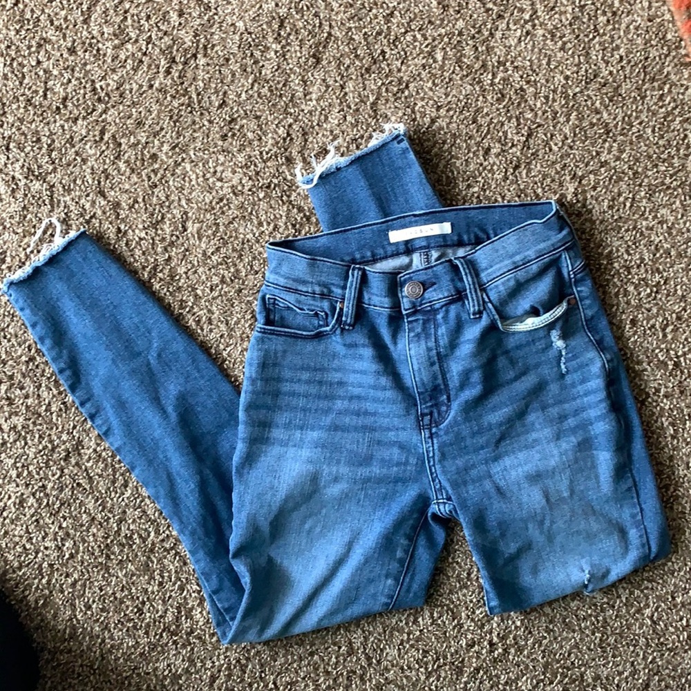 PacSun destroyed high rise jeggings
